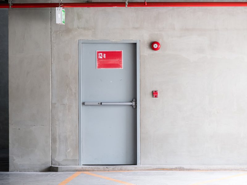 What are the rules for fire doors?